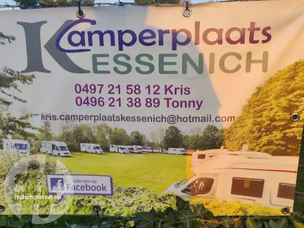 Kinrooi camperplaats Kessenich Limburg Belgie