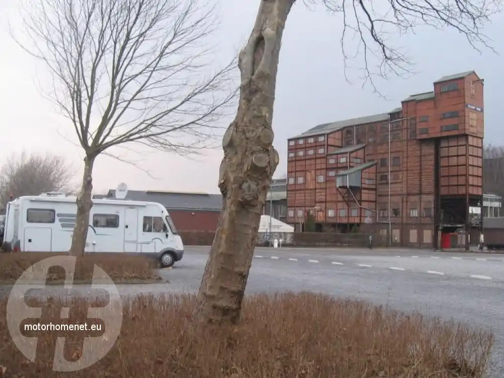 Blegny camper parking steenkoolmijn Luik Belgie