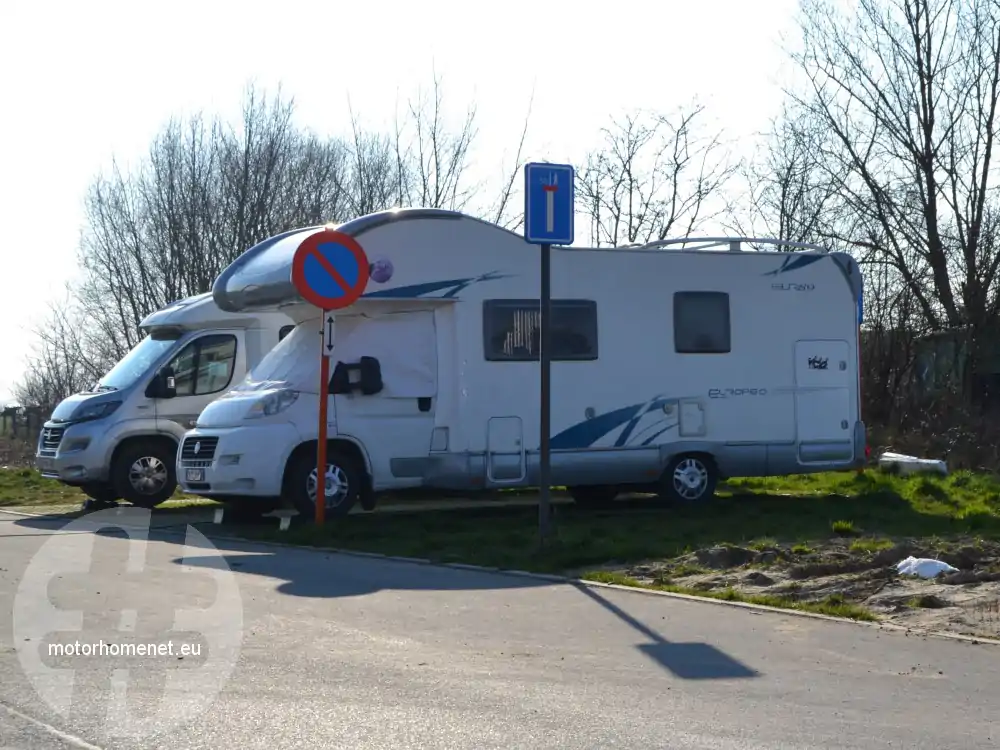 Roosdaal camperplaats Sportvlot Vlaams Brabant Belgie