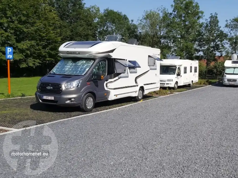 Anzegem camperparking West Vlaanderen Belgie