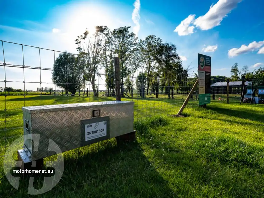 Ieper camperplaats Hooge Crater West Vlaanderen Belgie