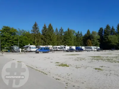 camper parking Berghalde Penzberg