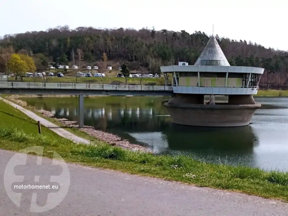 Bad Arolsen camperplaats Twistesee Hessen Duitsland