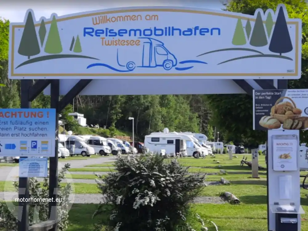 Bad Arolsen camperplaats Twistesee Hessen Duitsland