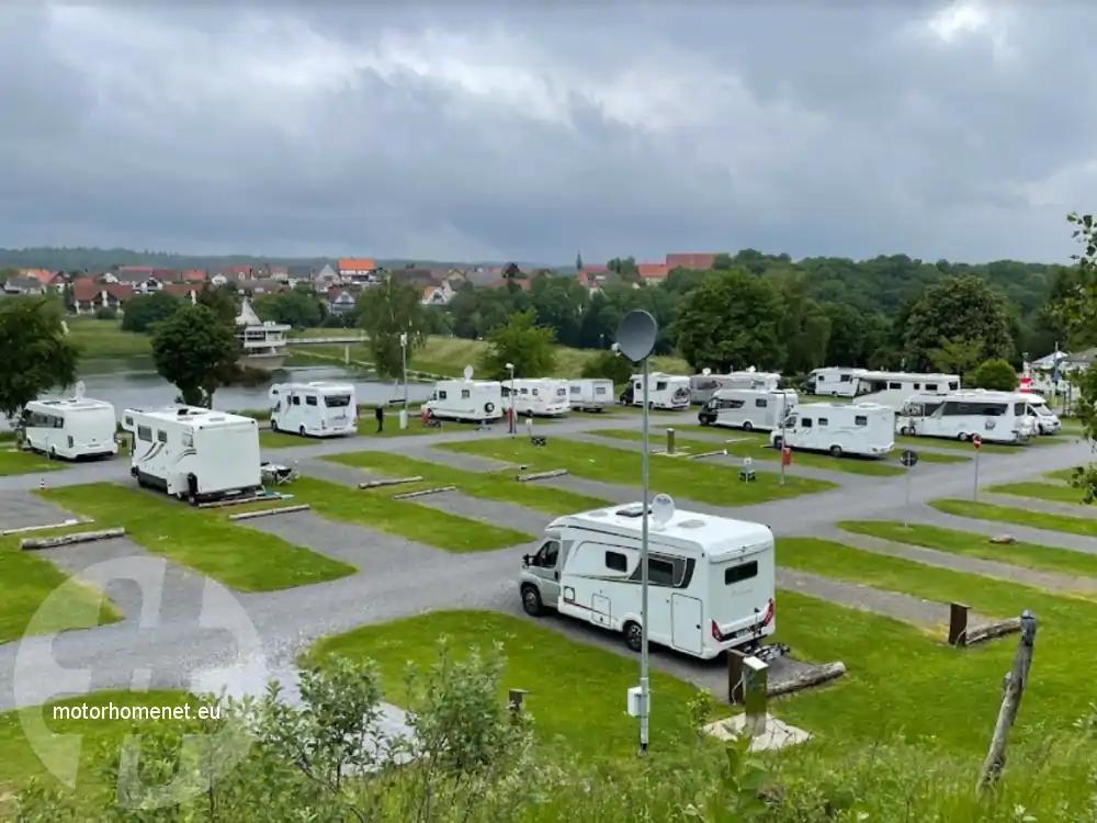 Bad Arolsen camperplaats Twistesee Hessen Duitsland