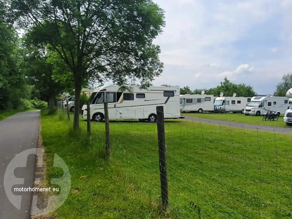 Frielendorf camperplaats Silbersee Hessen Duitsland