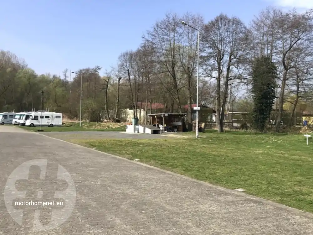 Fritzlar camperplaats Ederaue Hessen Duitsland