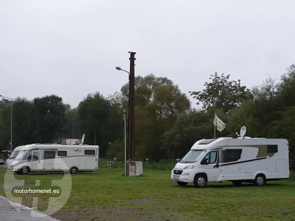 Fritzlar camperplaats Ederaue Hessen Duitsland