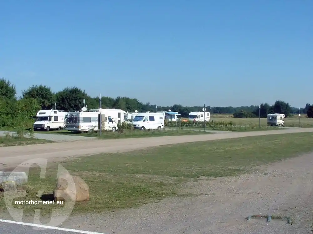 Julich camperplaats Bruckenkopf Park Nordrhein Westfalen Duitsland