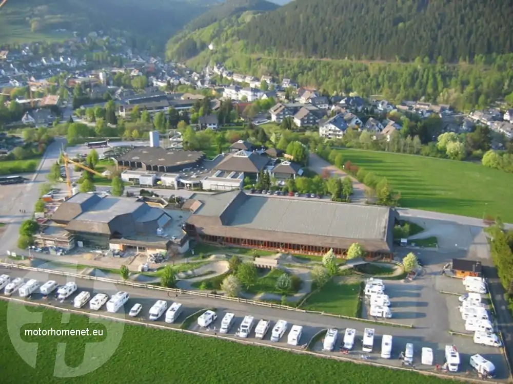 Willingen camperplaats Upland Sachsen Duitsland