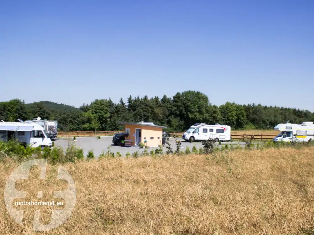 Zeulenroda Triebes camperplaats Zeulenrodaer Meer Thuringen Duitsland