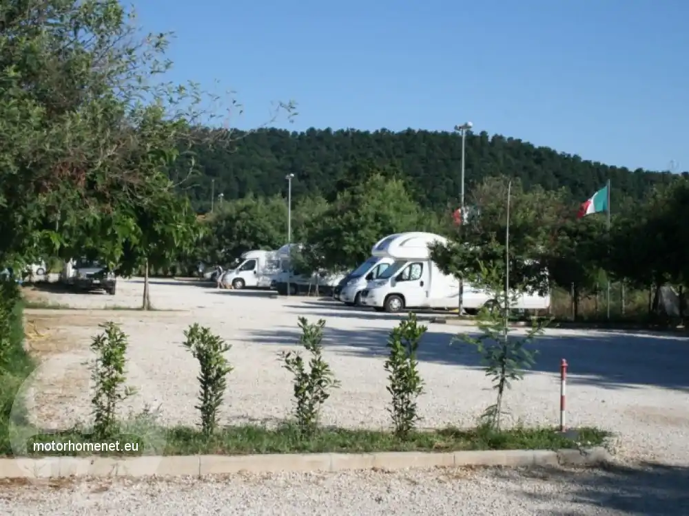 Bracciano camperplaats Lazio Italie