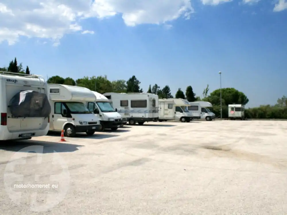 Ancona camperparking Marche Italie