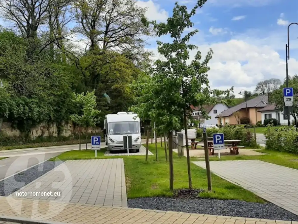 Koerich camper parking centrum Capellen Luxemburg