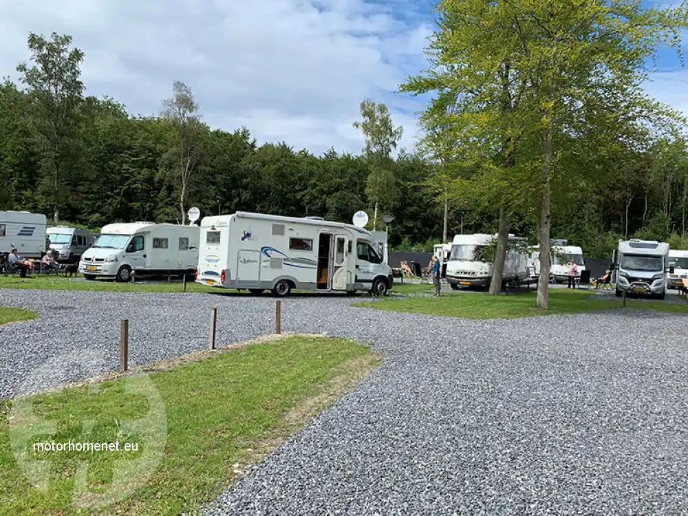 Urk camperplaats Urkerbos Flevoland Nederland