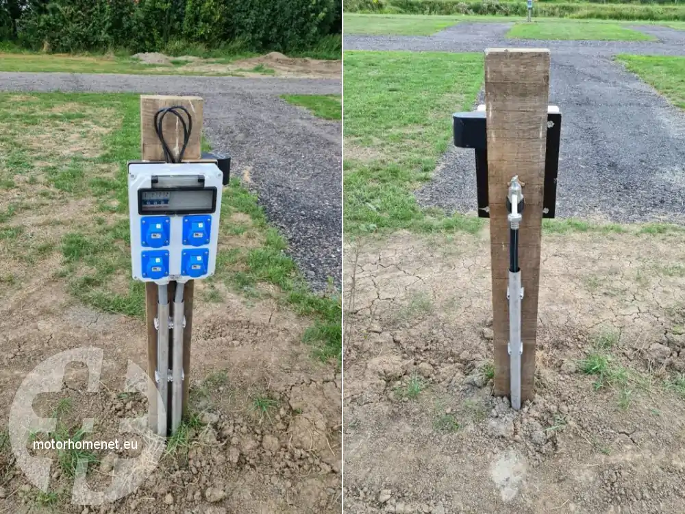 Dreumel camperplaats De Ganzenheuvel Gelderland Nederland