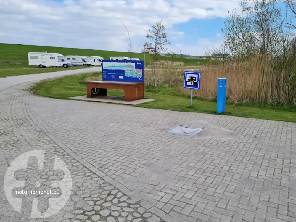 Delfzijl camperplaats Eemsdijk Groningen Nederland