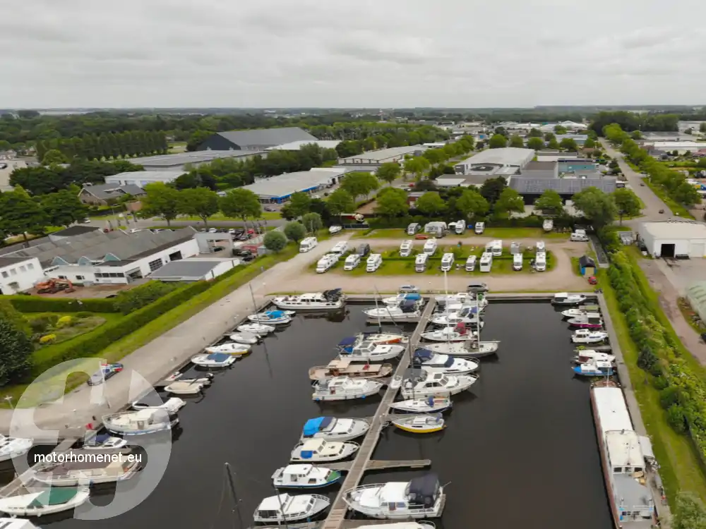 Winschoten camper parking jachthaven Groningen Nederland