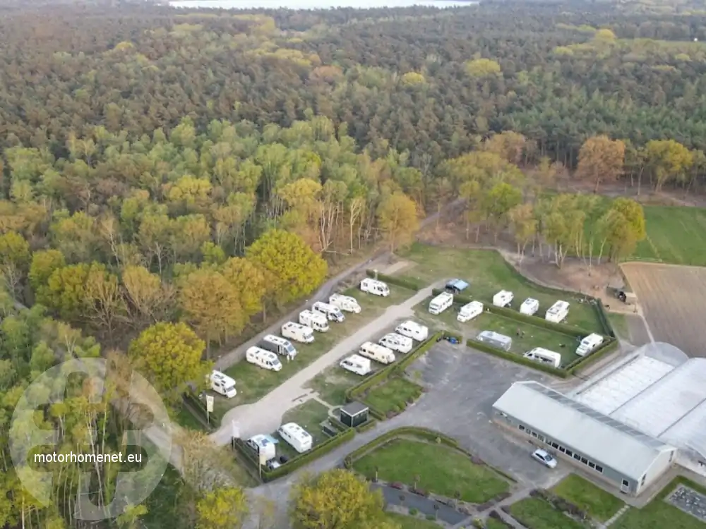 Bergen camperplaats Bos en Heide Limburg Nederland