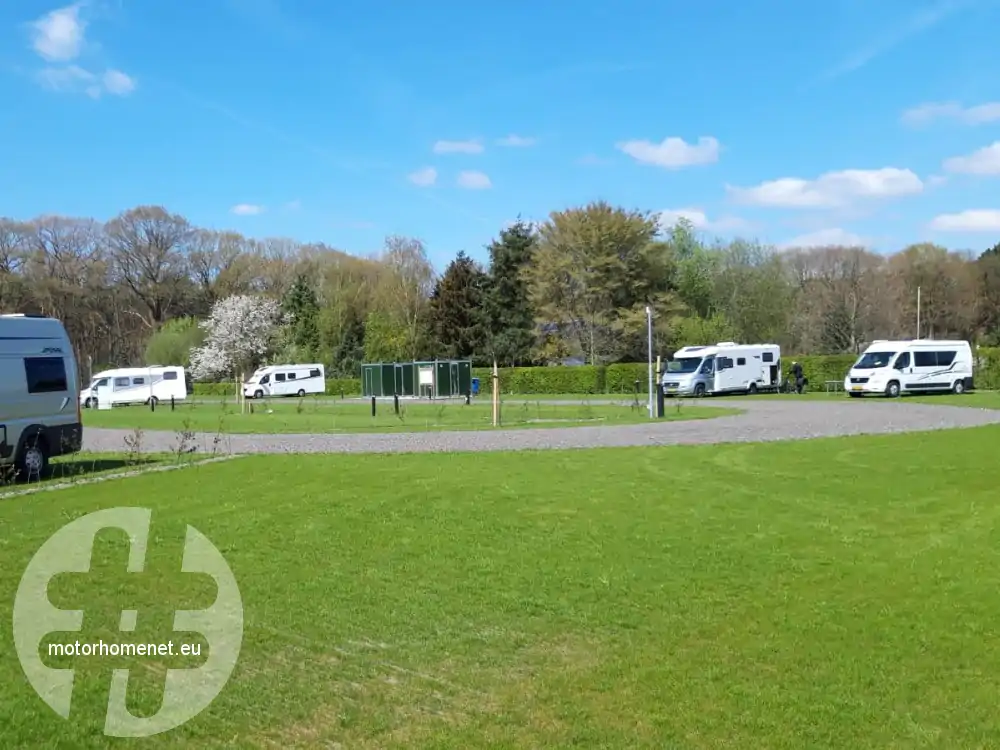 Meterik camperplaats De Zandberg Limburg Nederland