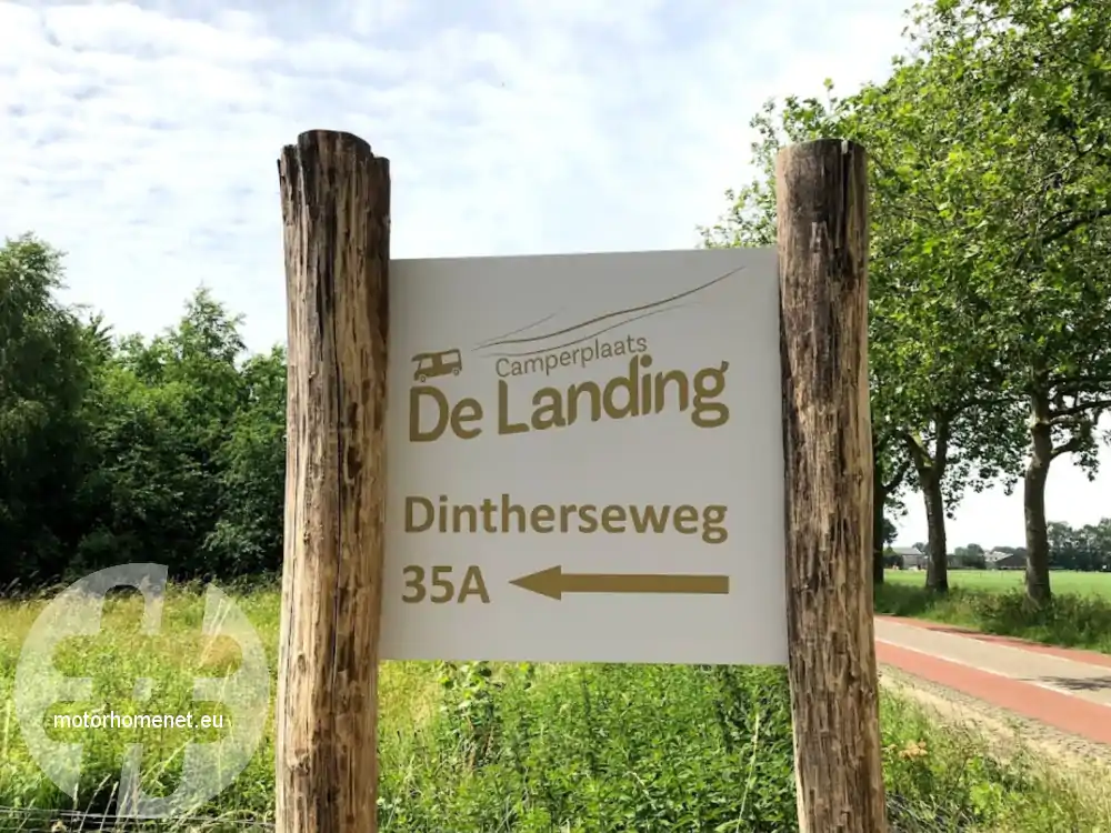 Nistelrode camperplaats De Landing Noord Brabant Nederland