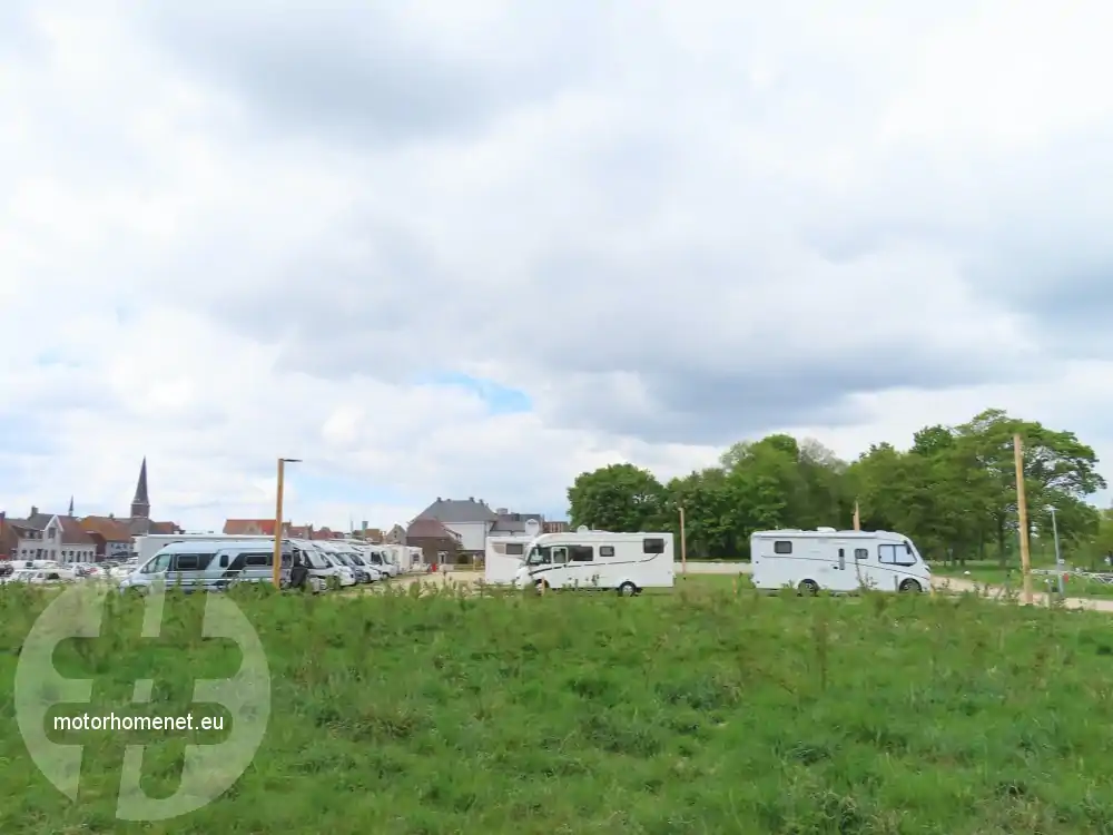 Sas Van Gent camperplaats Het Eiland Zeeland Nederland