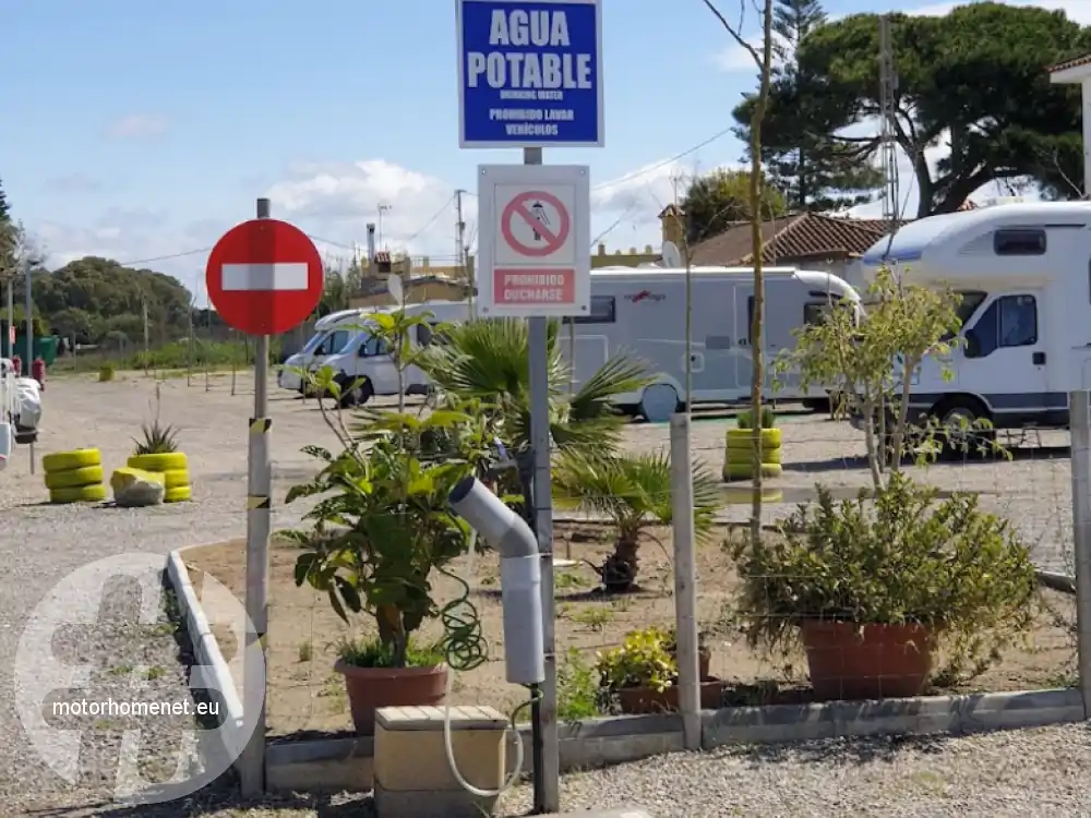 Sanlucar de Barrameda Ac parking Andalusie Spanje
