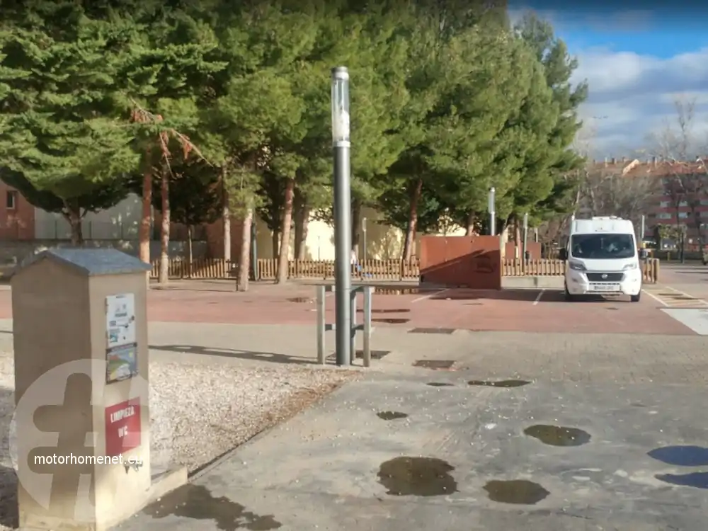 Calatayud camperparking Aragon Spanje