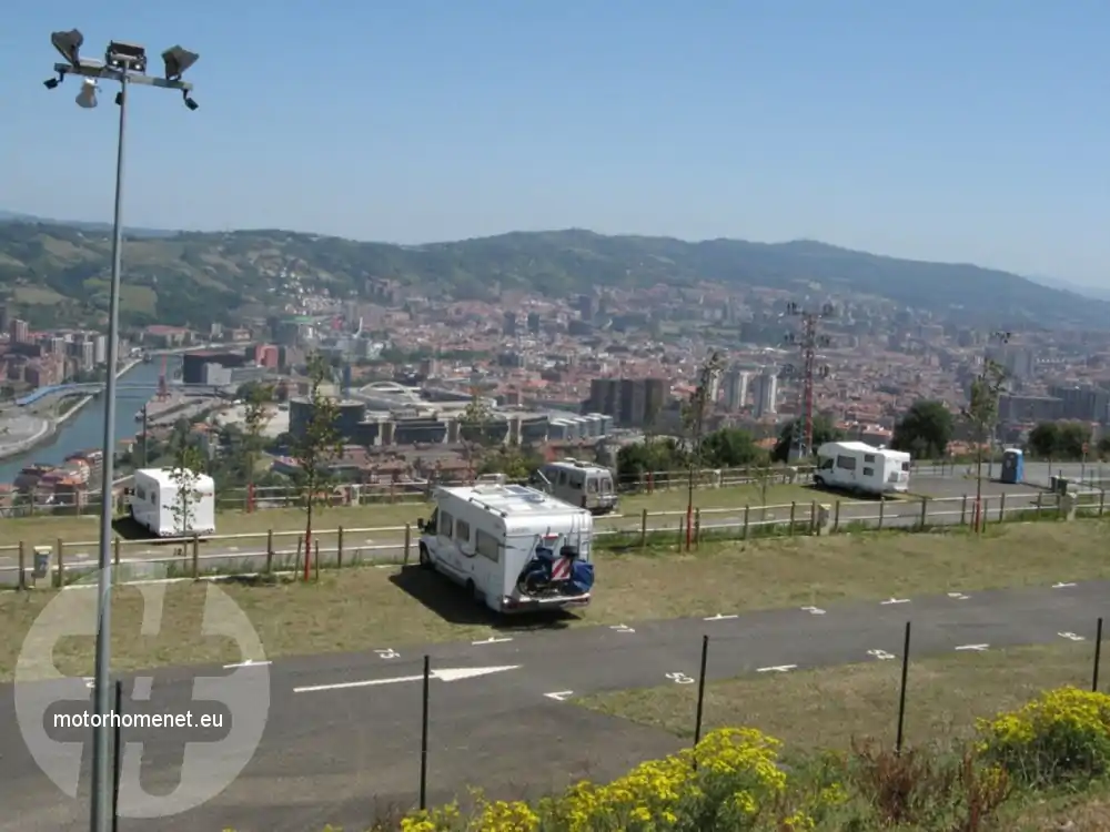Bilbao camperplaats Baskenland Spanje