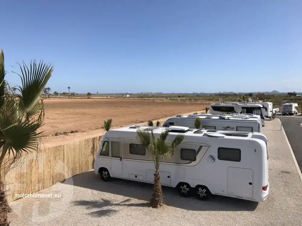 Los Alcazares camperplaats Murcia Spanje